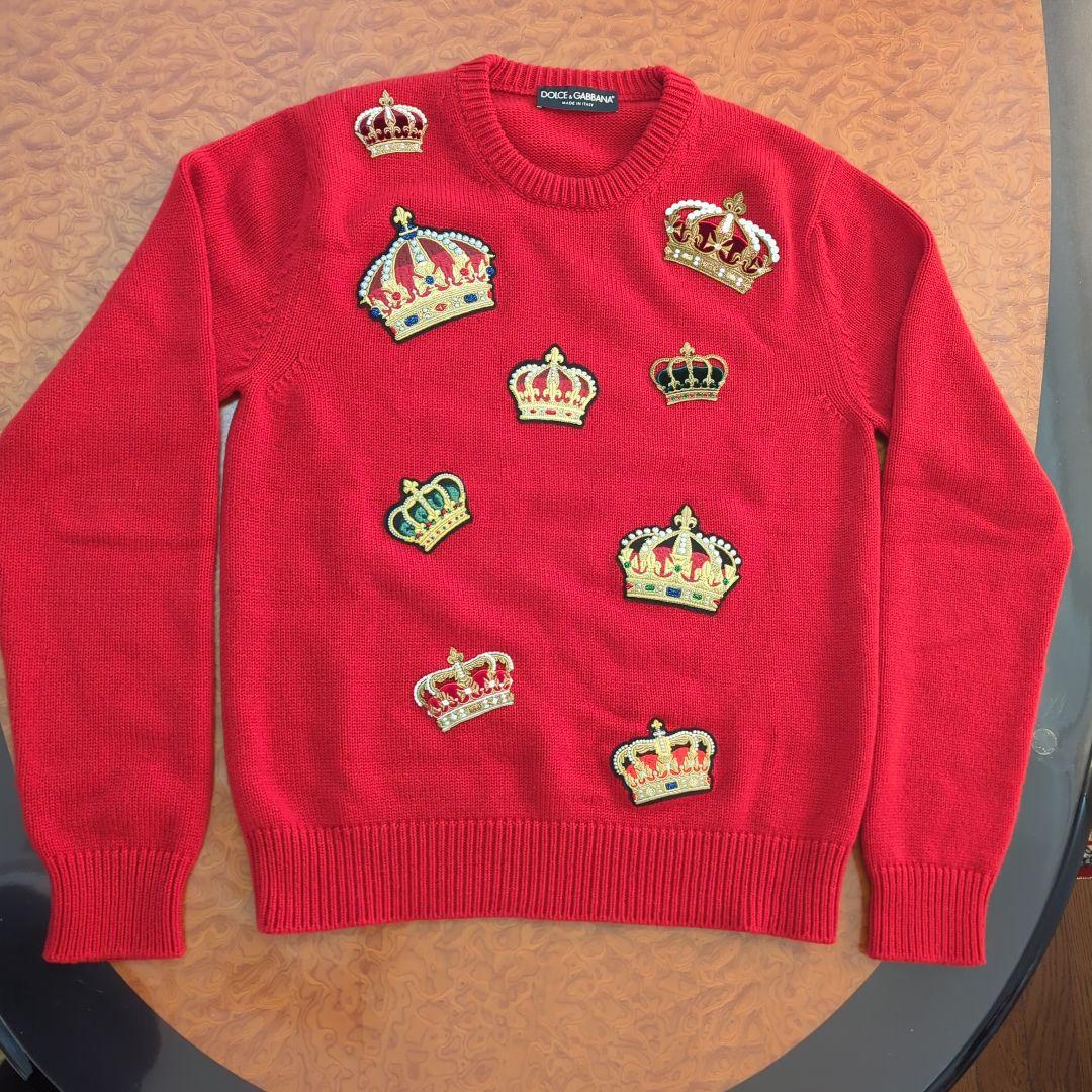 【美品】DOLCE & GABBANA メンズセーター　 カシミヤ100%