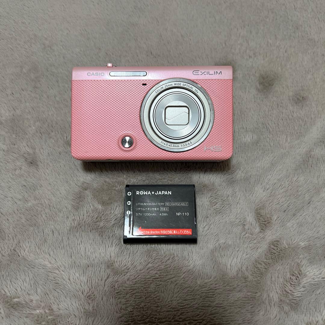 CASIO EXILIM EX-ZR70デジタルカメラ ピンク