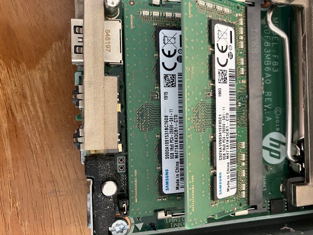 【最新OS対応】HP EliteDesk 800 G4 DM 動作品　おまけ付