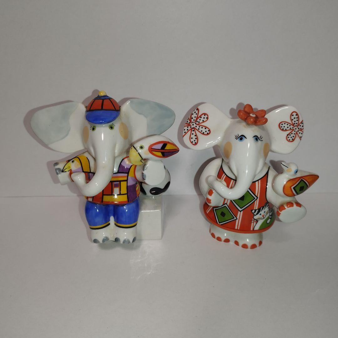 【レア】Villeroy&Boch ベネディクト エレファントファミリー