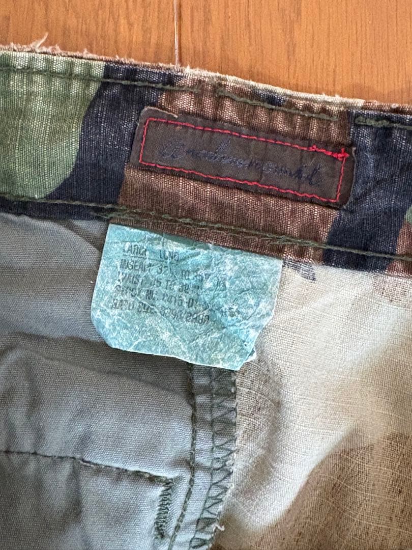 Anachronorm 迷彩カーゴパンツ アナクロノーム