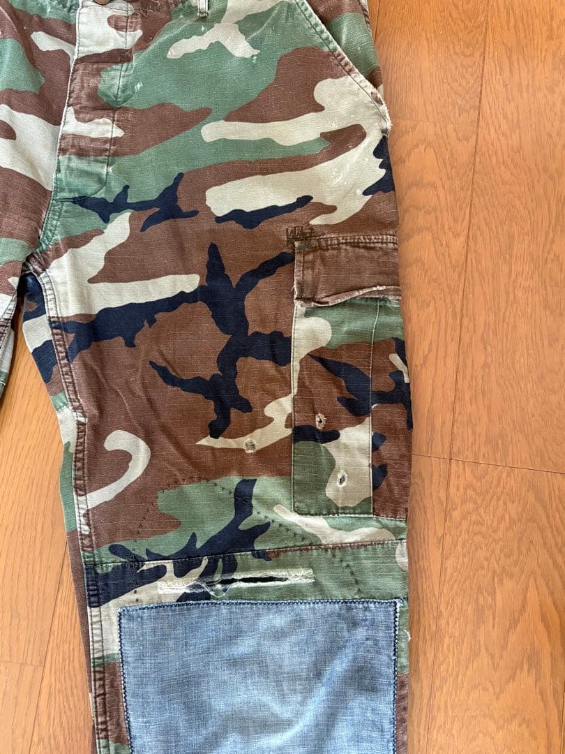 Anachronorm 迷彩カーゴパンツ アナクロノーム