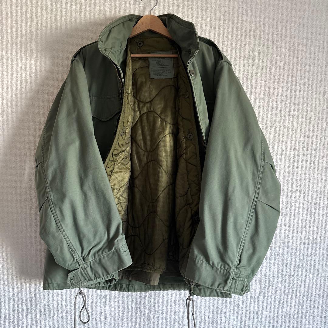 USED USA製 80’s ALPHA M-65 3rd ライナー付 L R