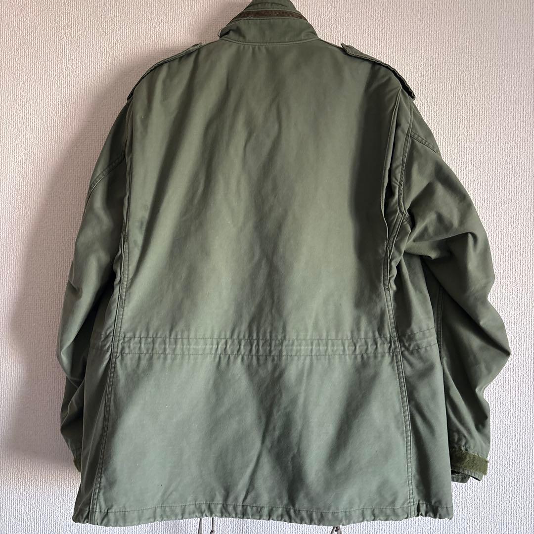 USED USA製 80’s ALPHA M-65 3rd ライナー付 L R