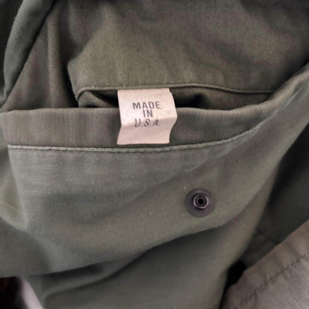 USED USA製 80’s ALPHA M-65 3rd ライナー付 L R