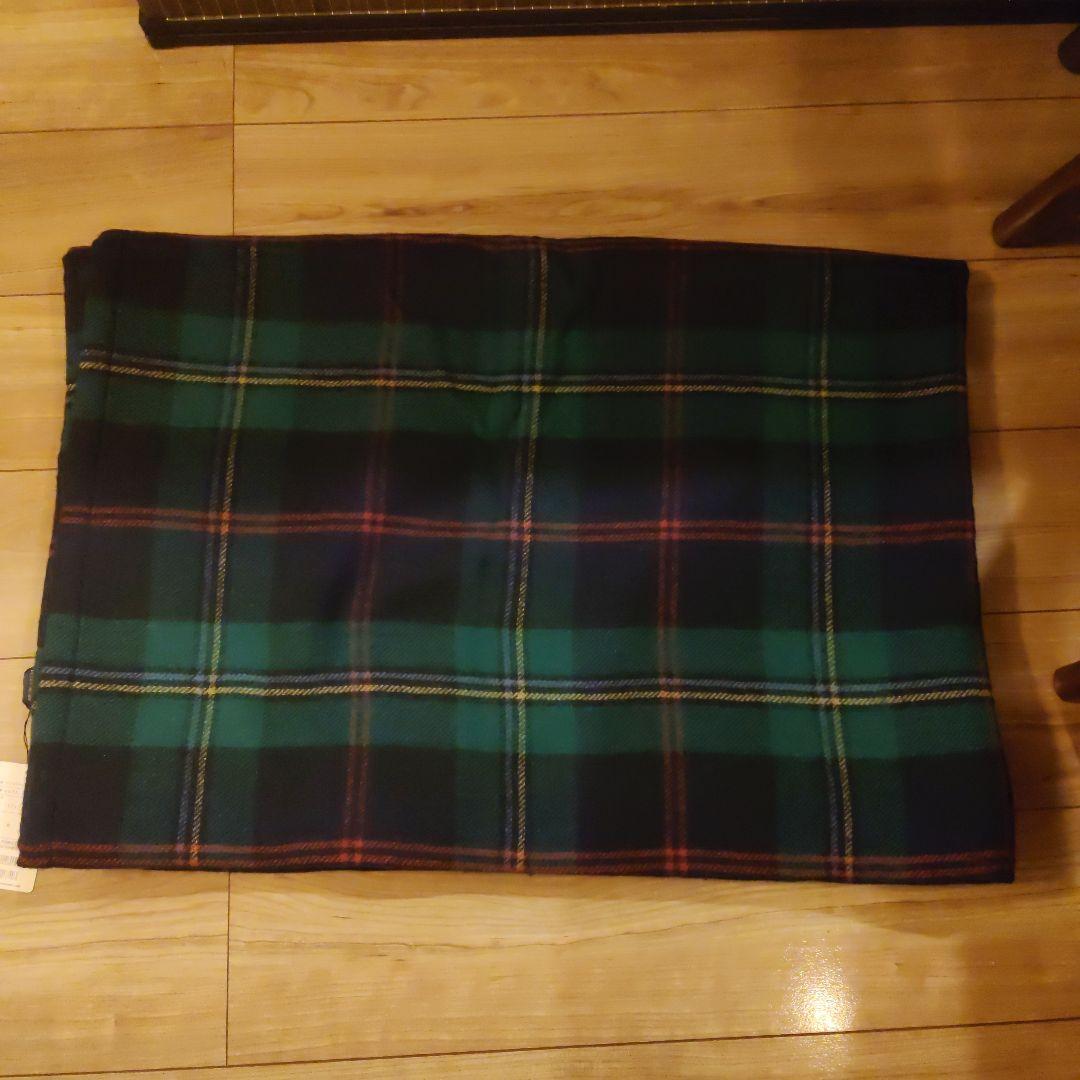 新品タグ付　　ケンジントン　ブランケット　ウール100％　140×200cm