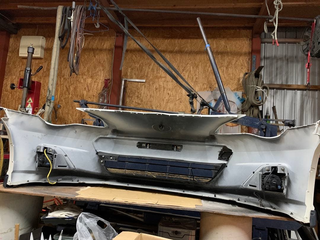 スバル　brz zc6 フロントバンパー　stiリップスポイラー