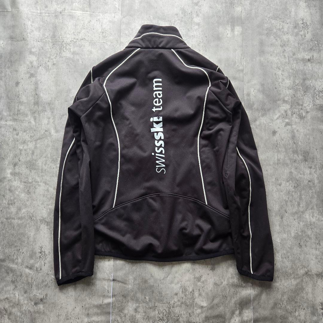 美品 デサント DESCENTE ミドラー swiss ski teamウエア