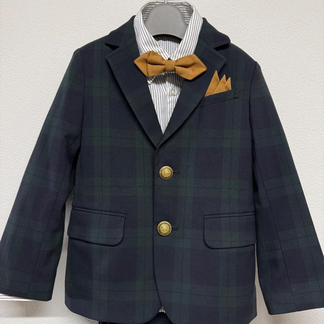 グリーンレーベルリラクシング　卒園入学式　フォーマルセット　115 【匿名配送】