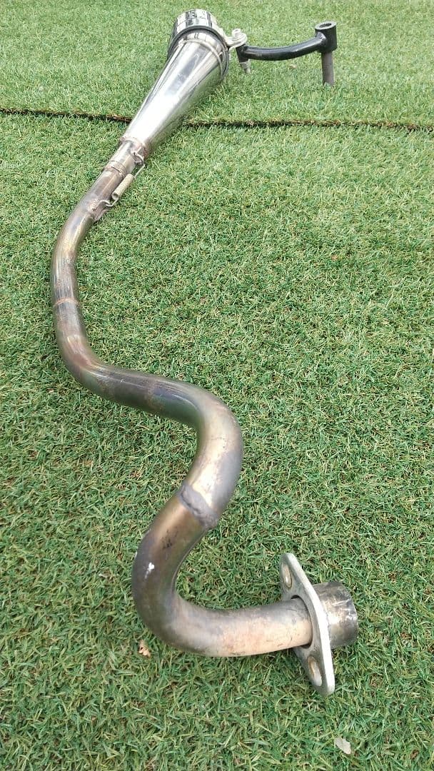 カブ C50 C90用 特注フルステンマフラー ワンオフ品