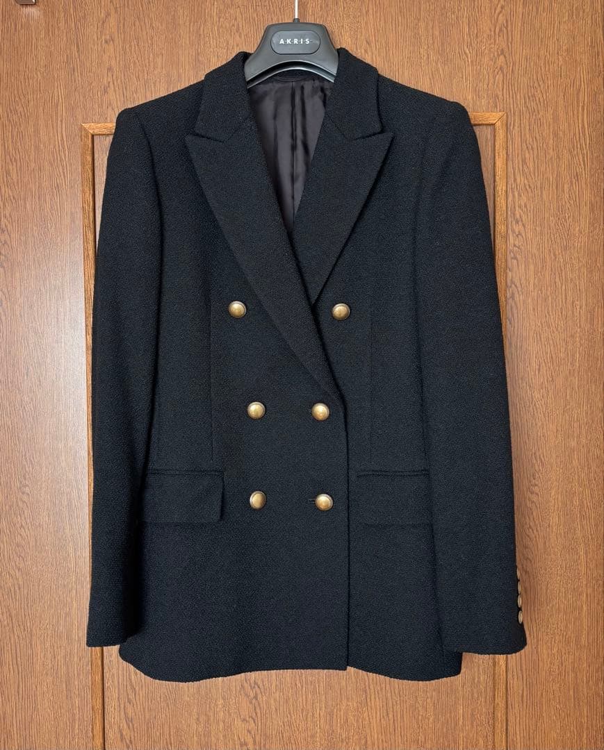 専用です。ANAYI アナイ テーラードジャケット ウール　ブラック
