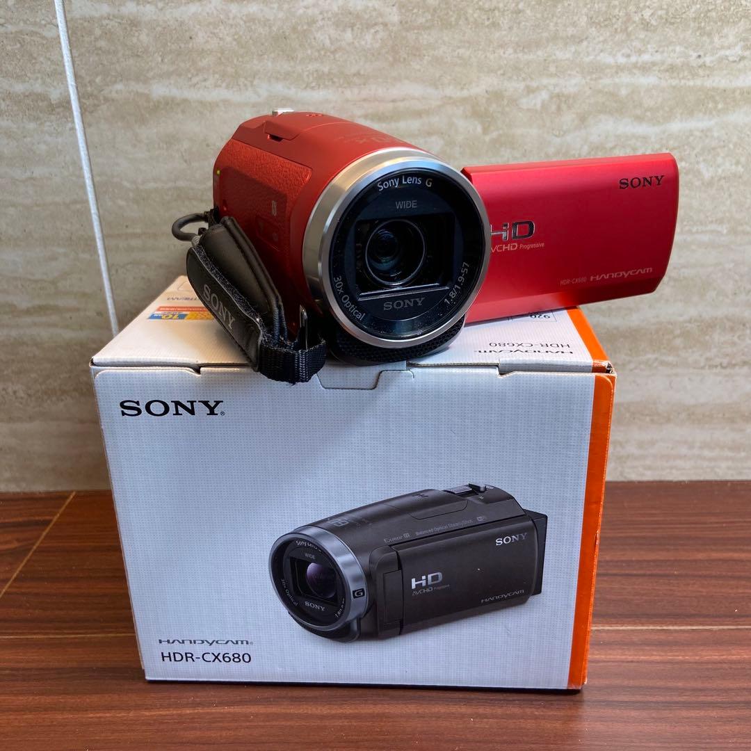 SONY HDR-CX680 ビデオカメラ ほぼ新品 4295