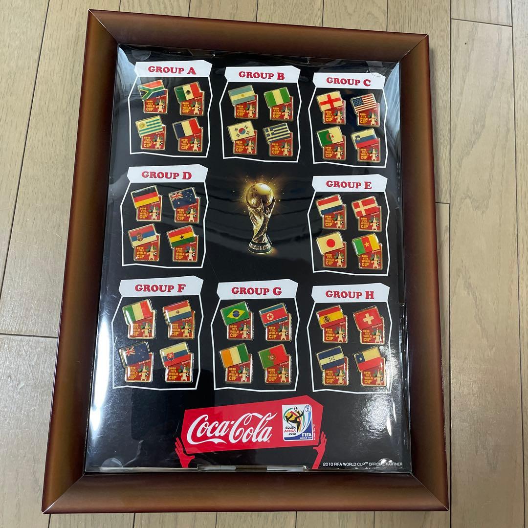 2010FIFA ワールドカップ出場国ピンズコレクション　コカコーラオリジナル