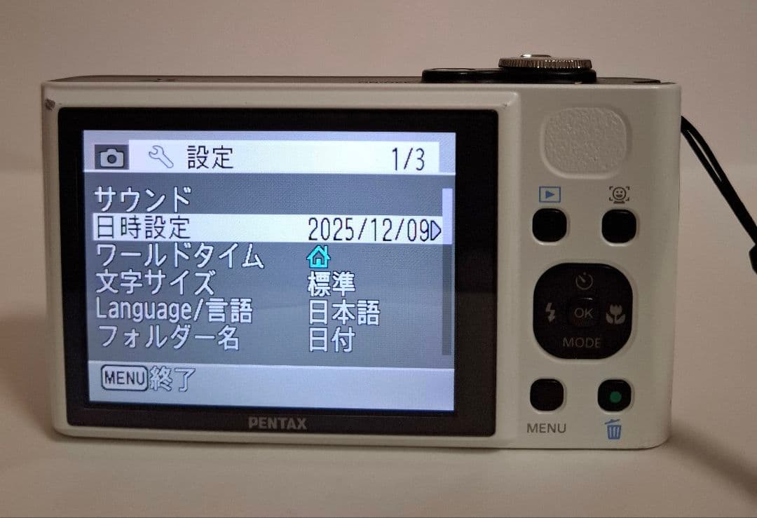 [準美品]PENTAX ペンタックス OPTIO RZ18 コンテジ