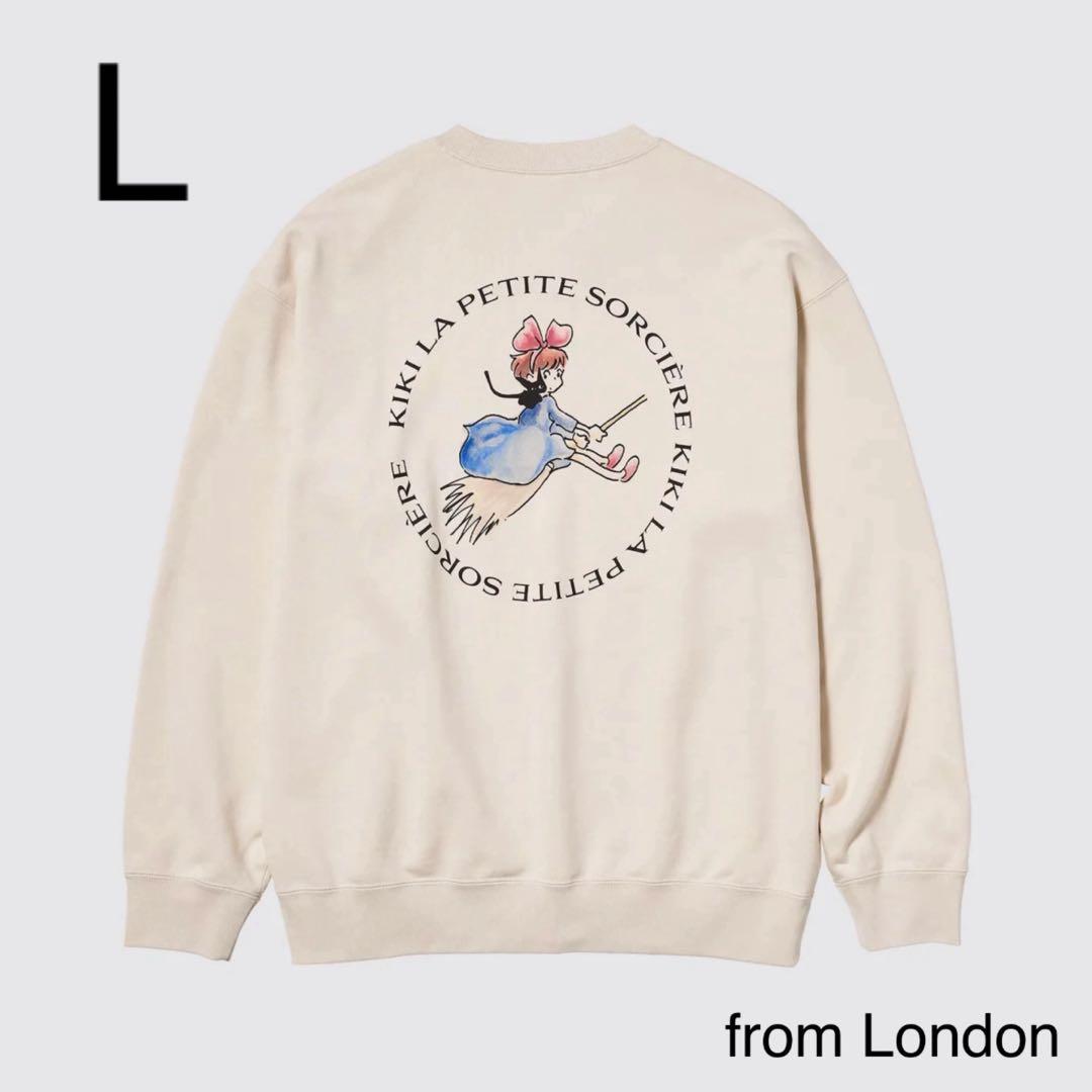 【L】 海外限定　魔女の宅急便　ユニクロ　ジブリ　スウェット　UNIQLO