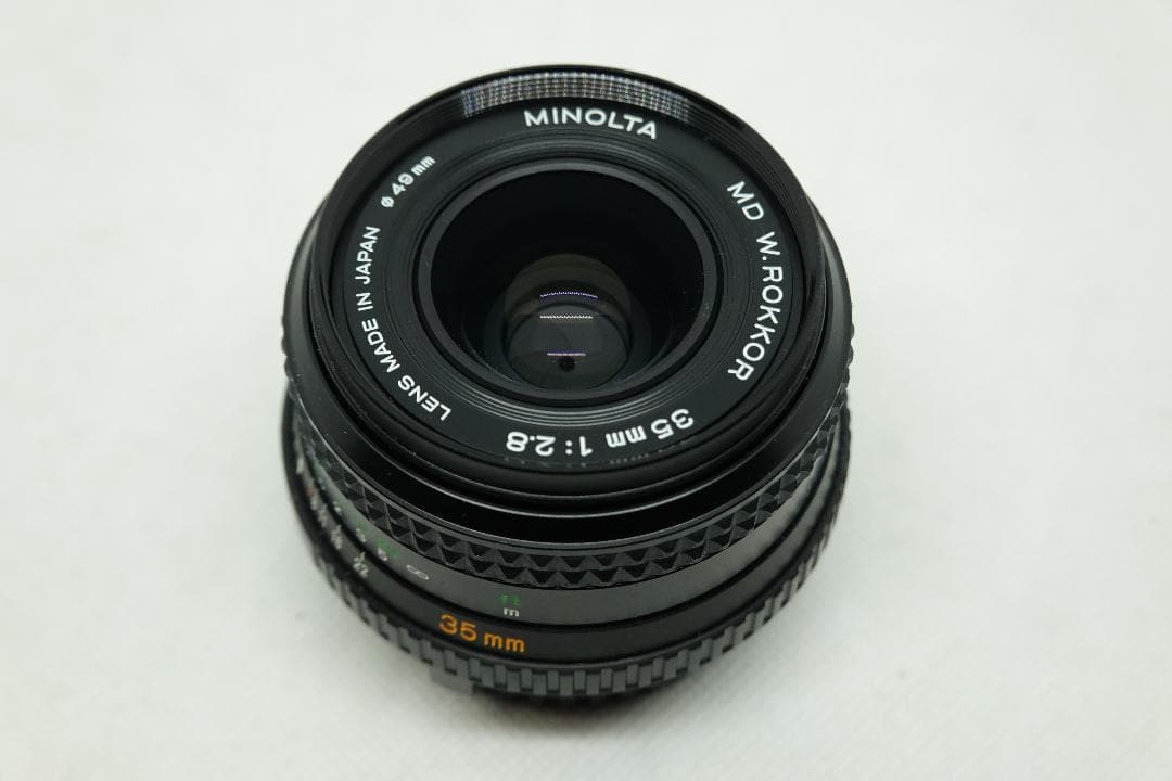レンズ ミノルタ MINOLTA MD W.ROKKOR 35mm 2.8