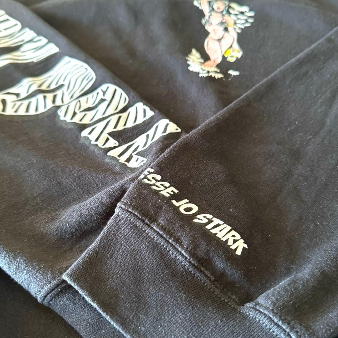 デッドリードール　スウェット　90sビンテージ風　クロムハーツ系　XLサイズ