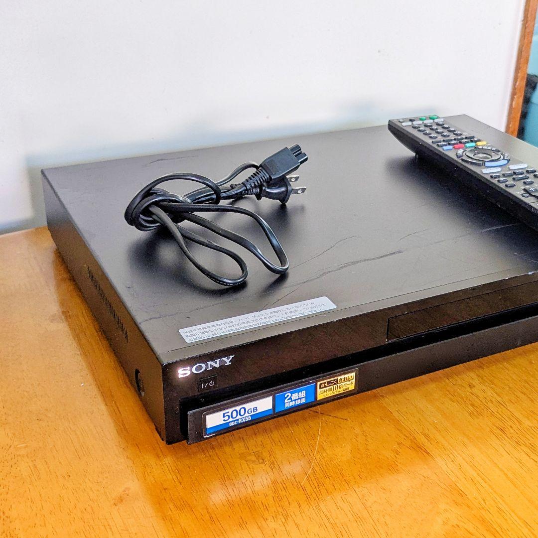 SONY ソニー　ブルーレイレコーダー HDD 500GB→1TB 増量換装済