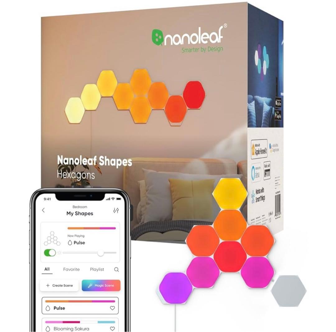 け*む様 Nanoleaf Shapes - Hexagons Smarter