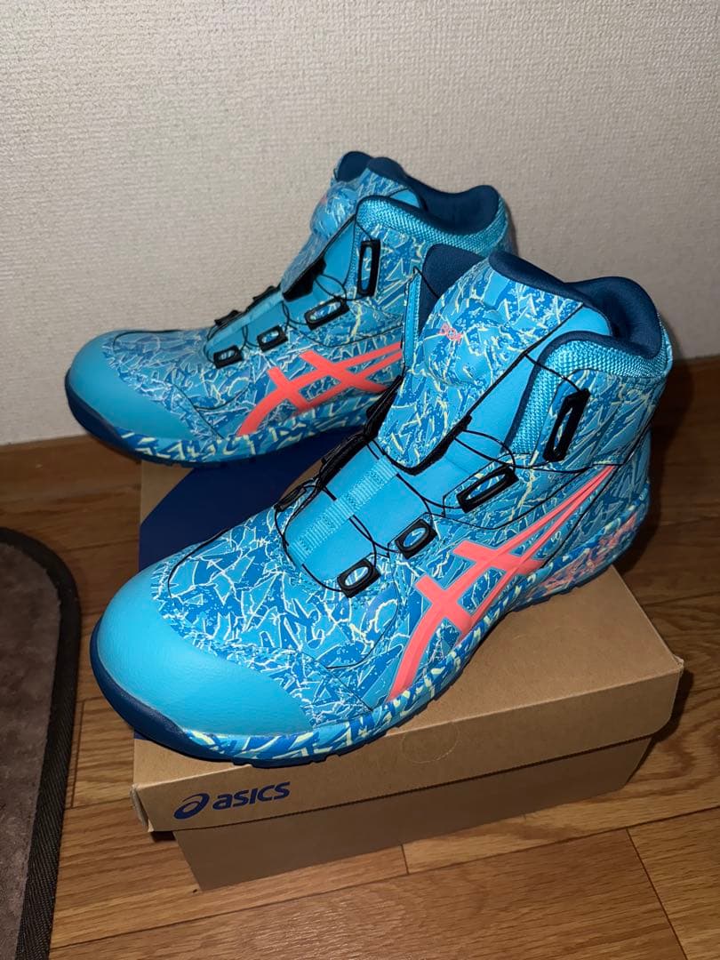 アシックスウィンジョブ CP304 BOA 27.0 アクアリウム×サンコーラル