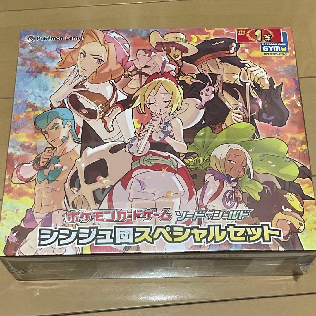 ポケモンカードゲーム　シンジュ団スペシャルセット未開封BOX 　シュリンク付き