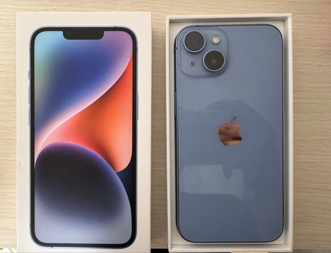 【即日発送・値下げ】Apple iPhone14本体 ブルー 128G