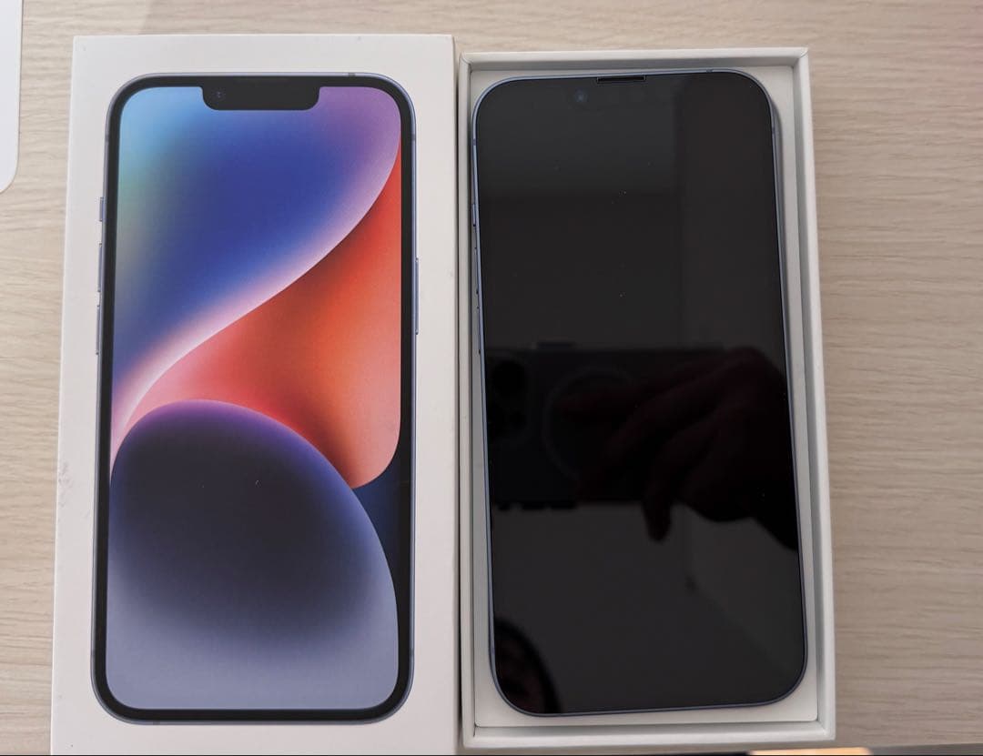 【即日発送・値下げ】Apple iPhone14本体 ブルー 128G