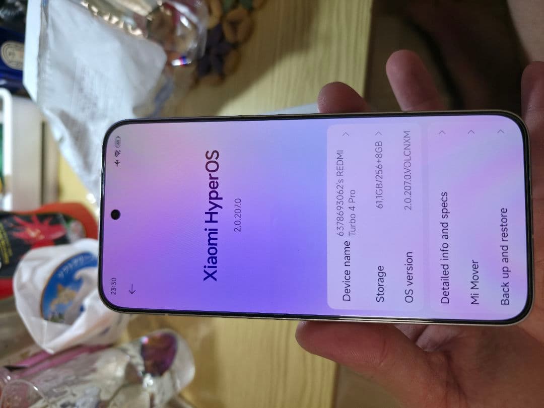 スマートフォン本体 Redmi Tubo4pro 256GB
