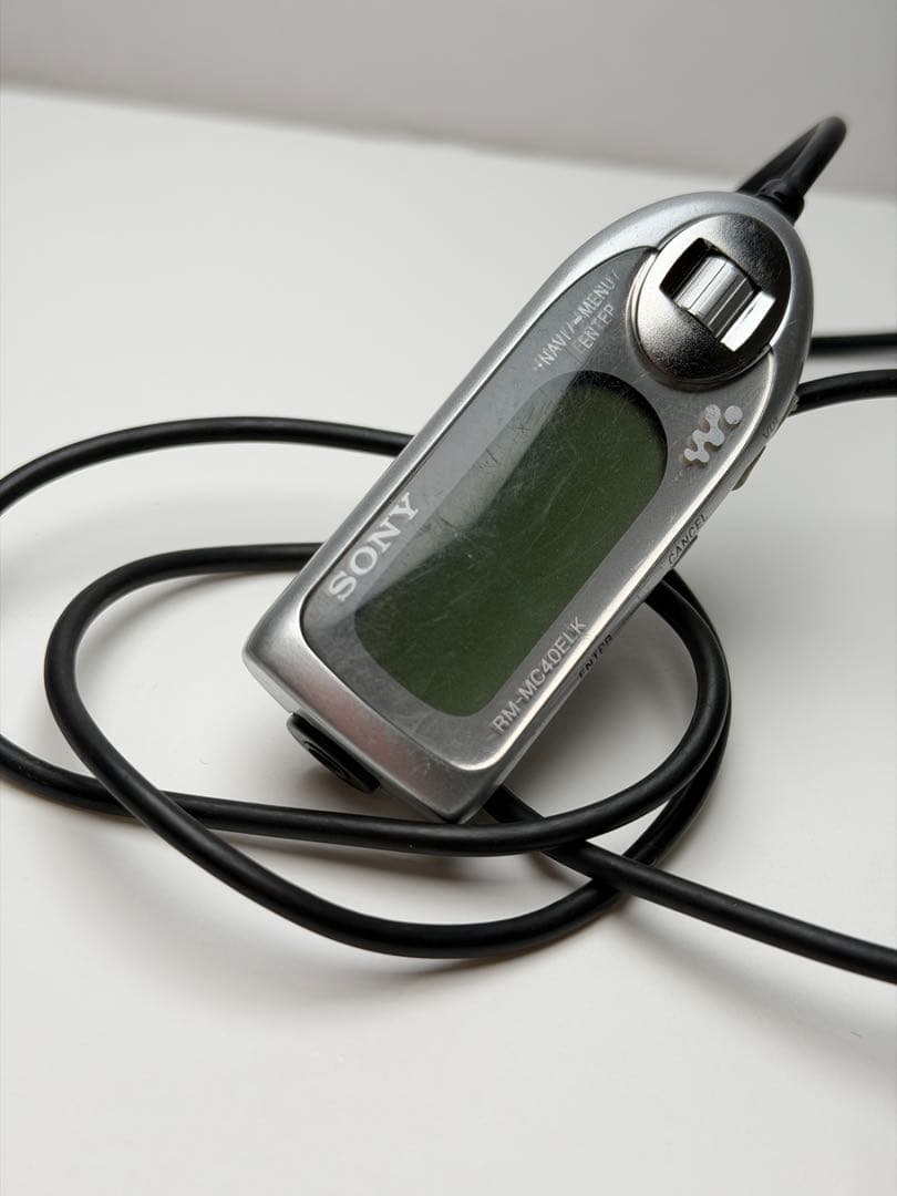 ソニー SONY MDプレーヤー用リモコン RM-MC40ELK オーディオ機器