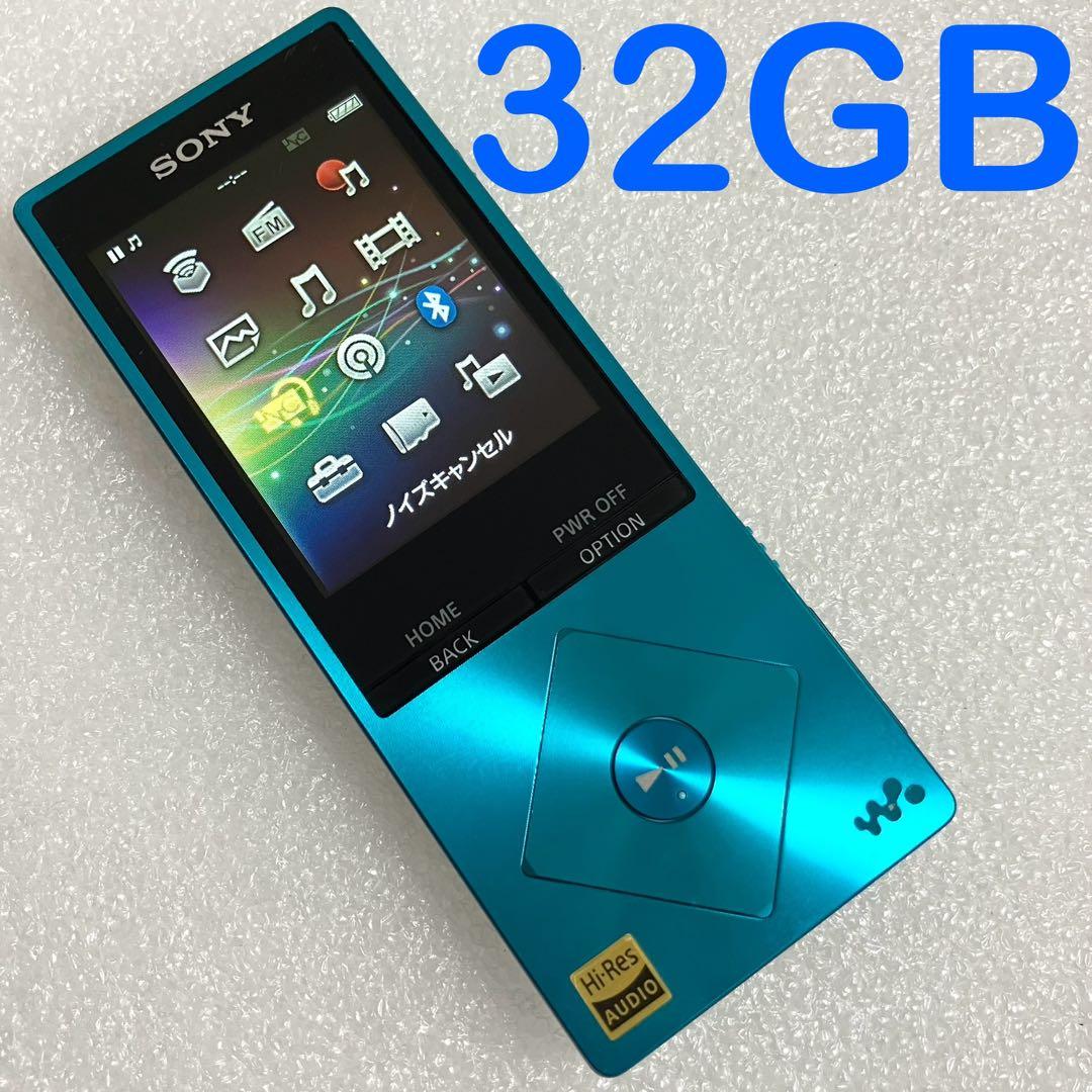 【バッテリー良好】ソニー　ウォークマン　NW-A16 32GB ブルー