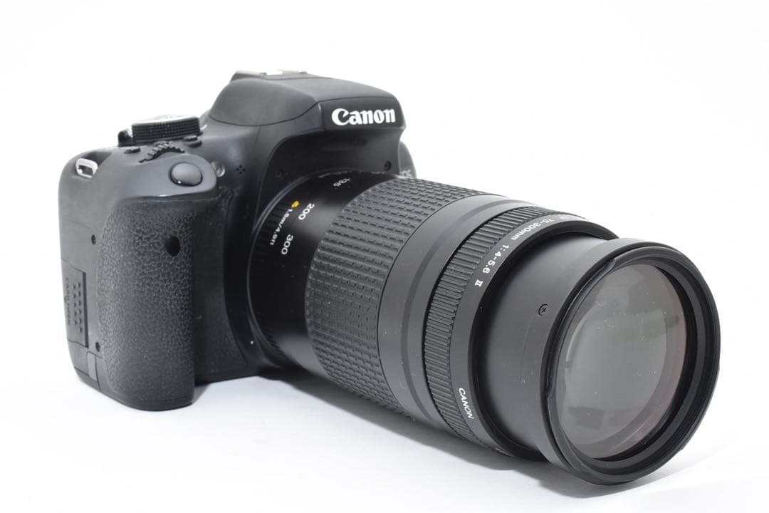 デジタル一眼レフカメラcanon kiss x8i/望遠レンズセット