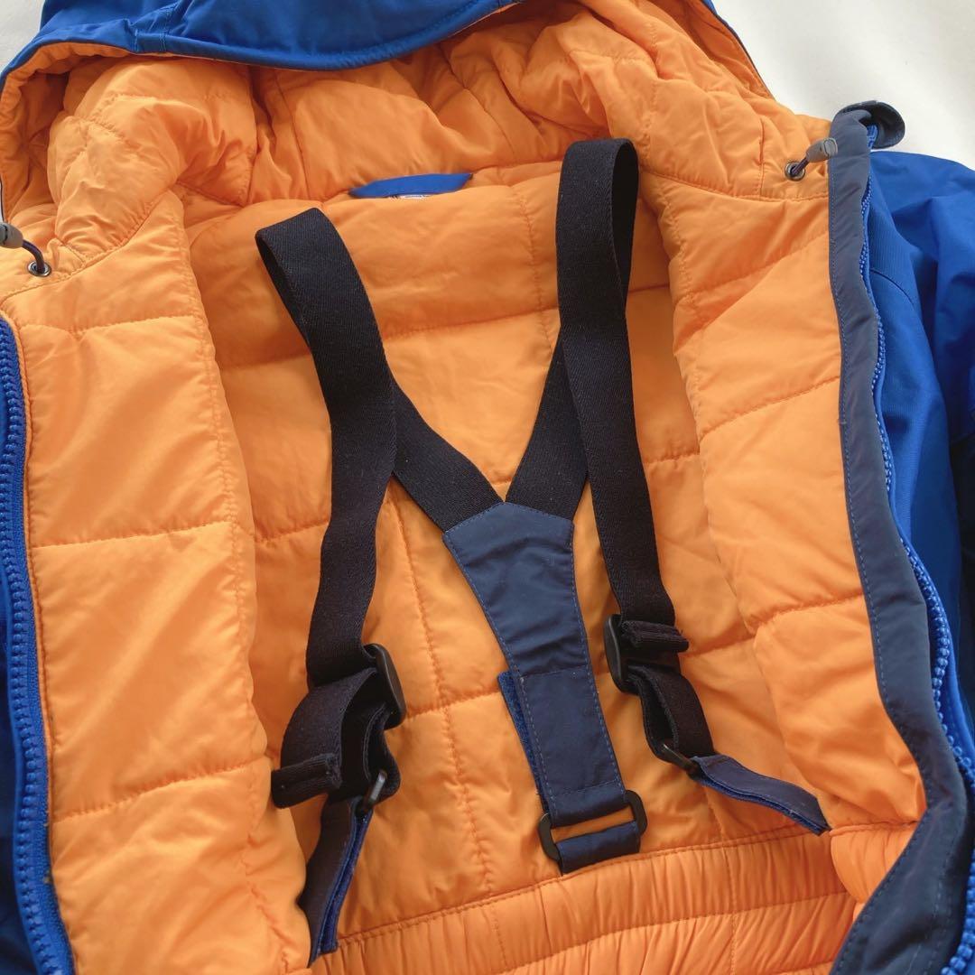 モンベル mont-bell パウダーカバーオール プライマリーブルー 120