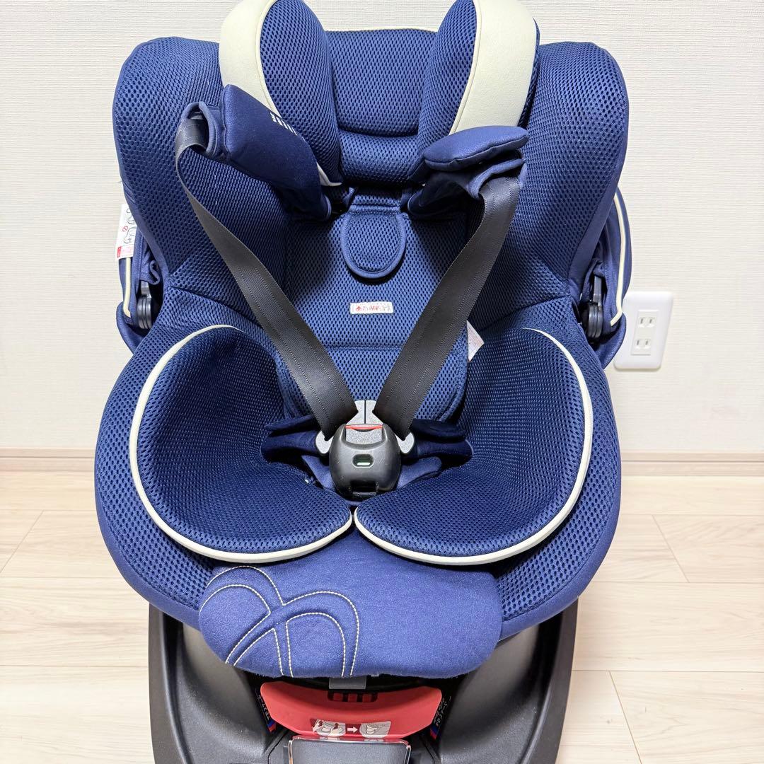 美品✨エールべべ クルット5s グランス 高級 上級モデル ネイビー 新生児対応