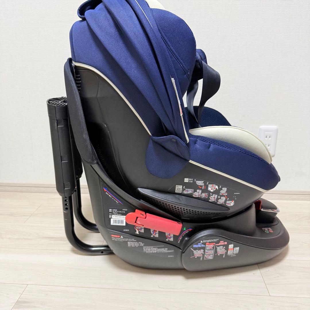 美品✨エールべべ クルット5s グランス 高級 上級モデル ネイビー 新生児対応