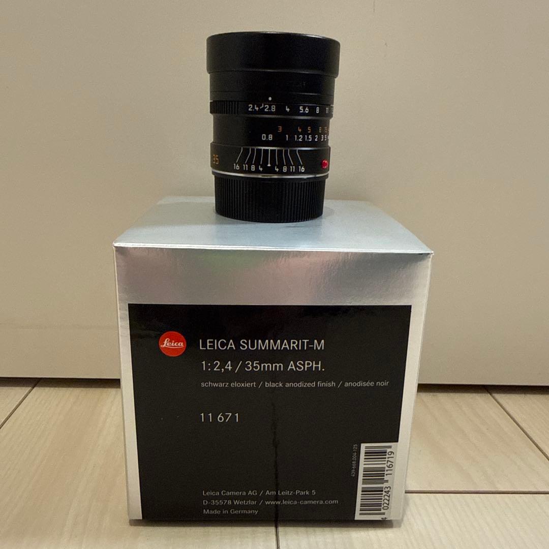【極美品】Leica summarit m 35mm f2.4 ASPH
