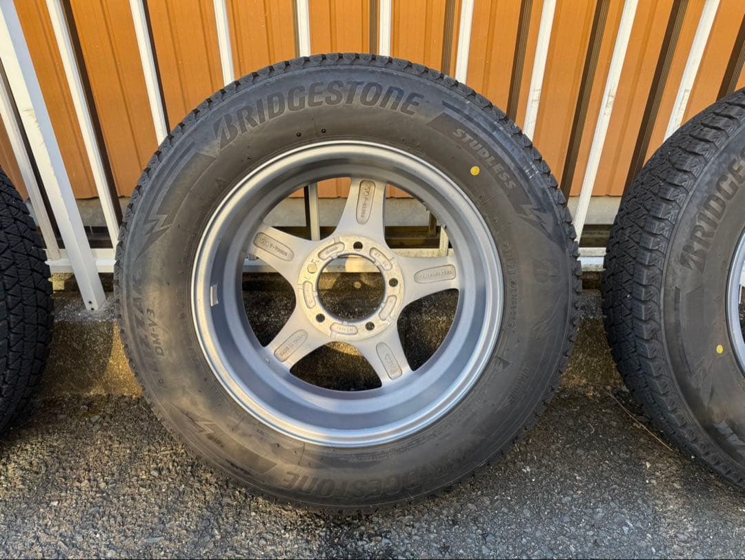 スタッドレスタイヤ・ホイールセット 175/80/16 ブリザックDM-V3