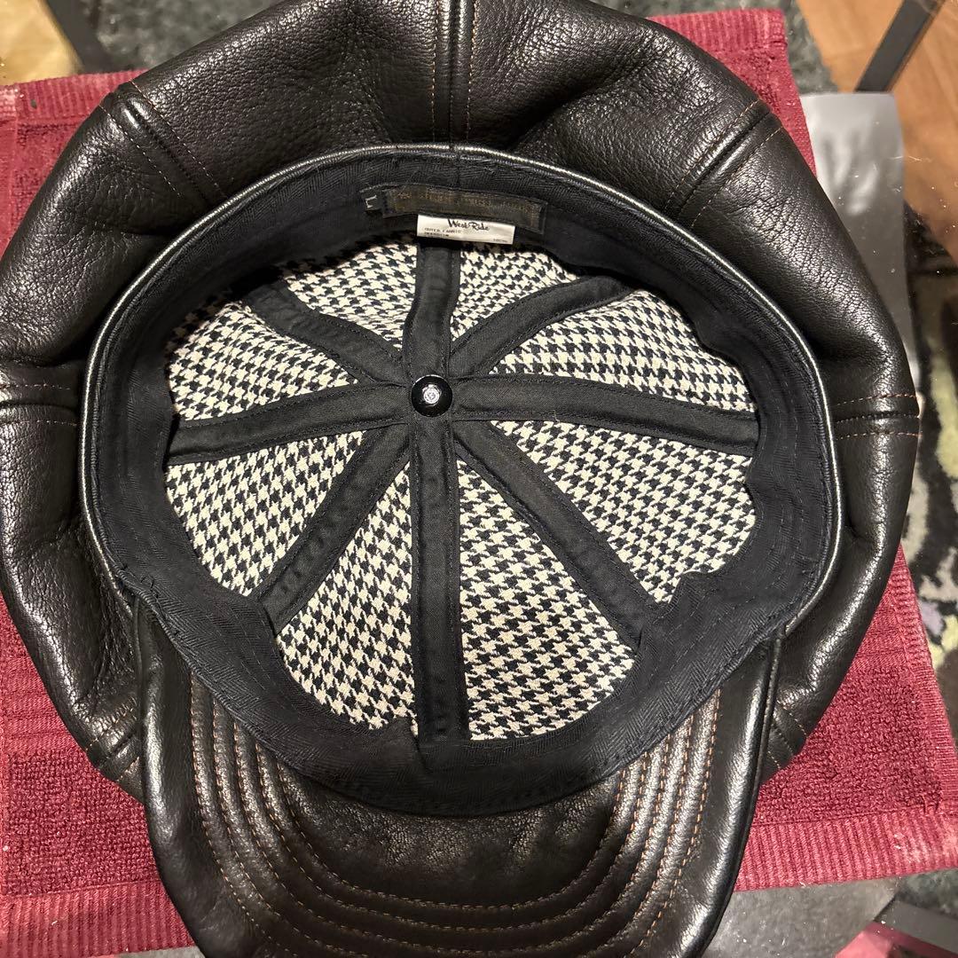 WESTRIDE ウエストライド 本革　レザーキャスケット