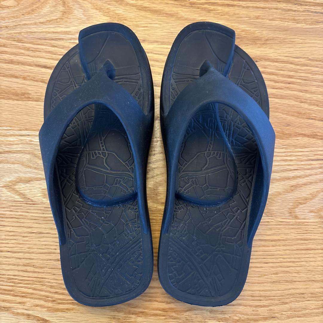 Racbaki イージーサンダル ブラック レディースM