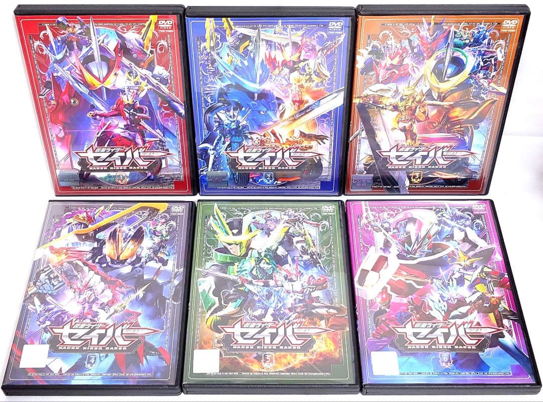 仮面ライダー/セイバー【DVD】全12巻セット