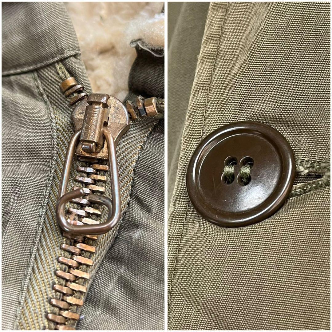 50s アメリカ軍 M47 オーバーコート ヴィンテージ 古着 ライナー付き M