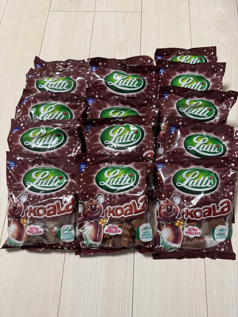 Lutti KOALA コアラチョコマシュマロ　ミルク　15袋　ルッティ