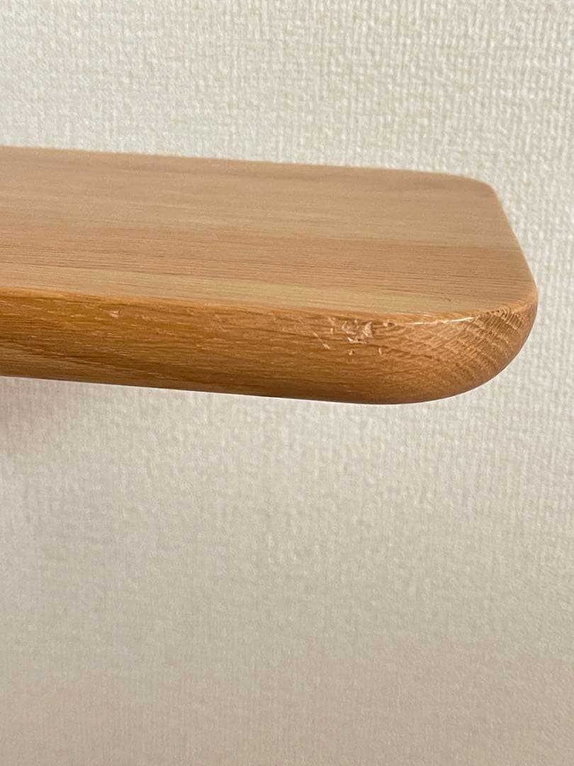 ルノ Runo 北欧風　サイドテーブル　移動簡単 C字型 角丸加工 小物置き