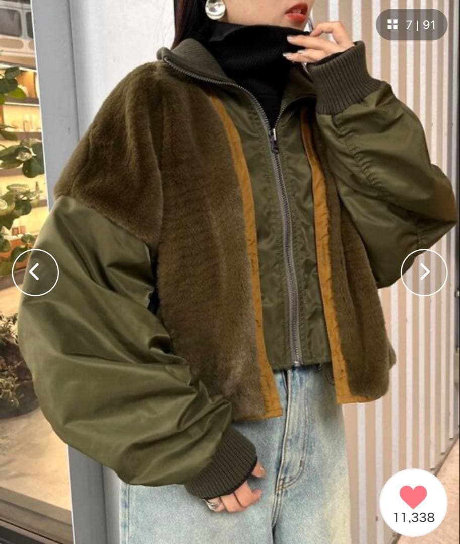 チャオパニック ジャケット ミリタリージャケット 「etsinta/エシンタ」