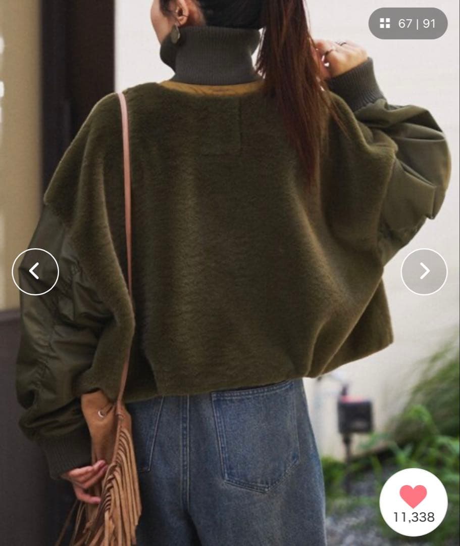 チャオパニック ジャケット ミリタリージャケット 「etsinta/エシンタ」