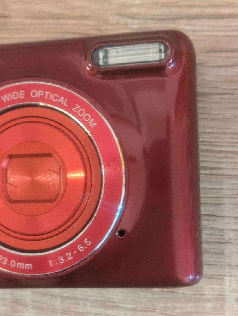 ♥ほぼ新品・未使用品♥ニコン Nikon COOLPIX L30 レッド