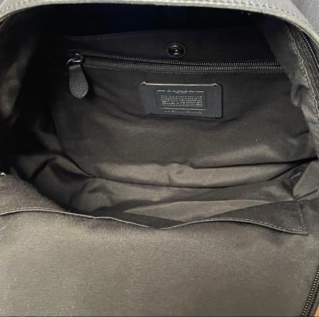 コーチ リュック ネイビー F68993