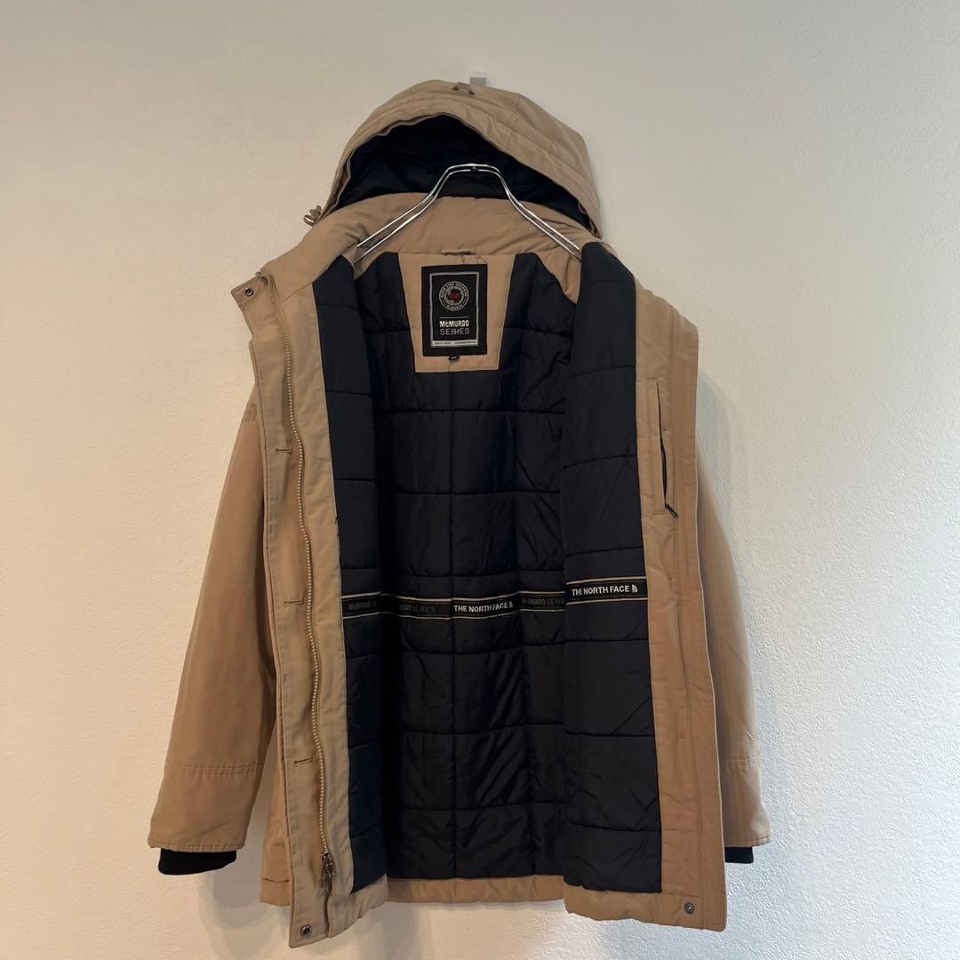 ノースフェイス　マクマードパーカー　ダウンコート　レディース　M ベージュ