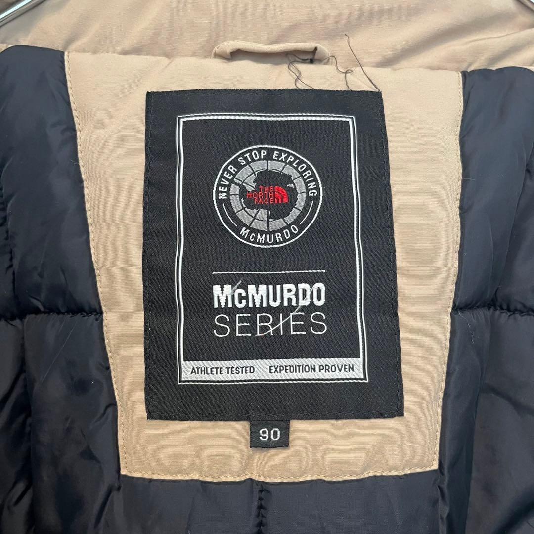 ノースフェイス　マクマードパーカー　ダウンコート　レディース　M ベージュ