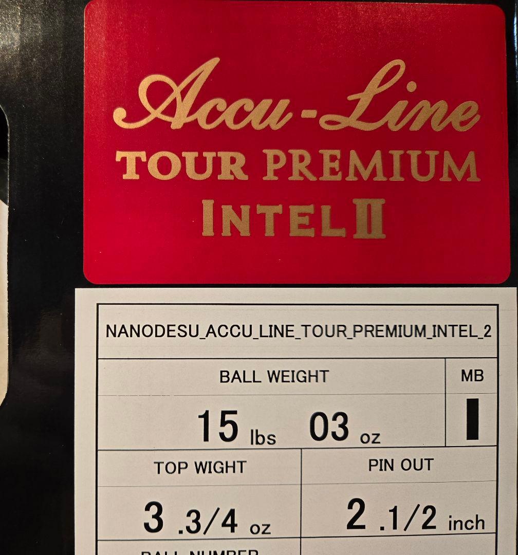 ABS　アキュラインツアープレミアム インテル2　15ポンド3オンス　新品