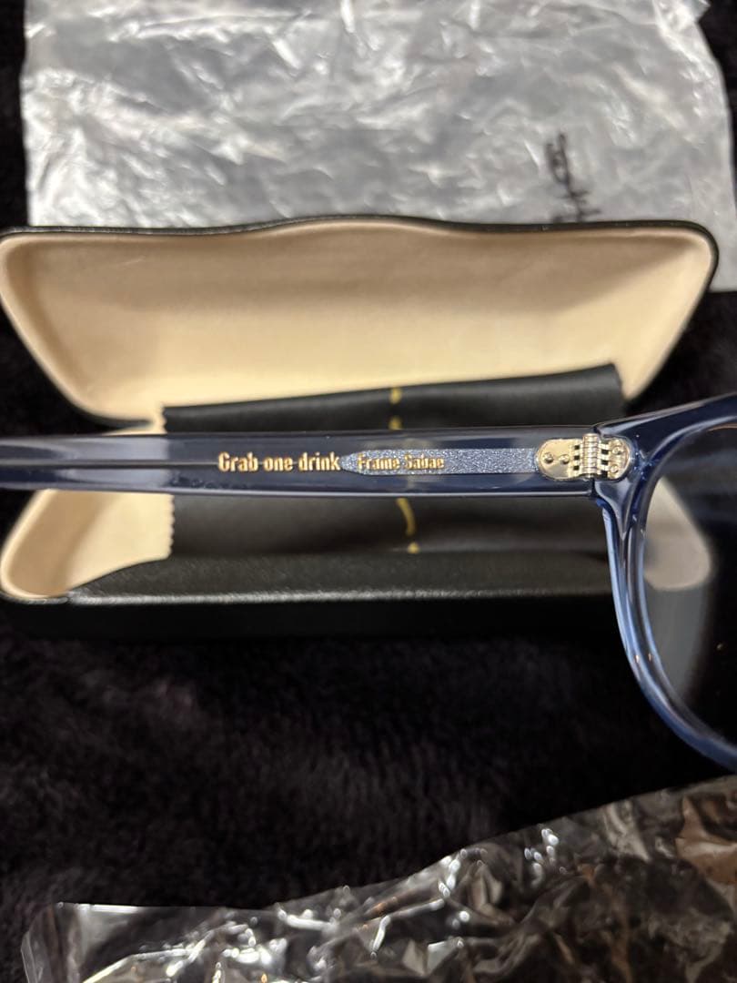 【定価以下‼️】　一寸一杯 ちょっといっぱい　庄司信也モデル サングラス ブルー